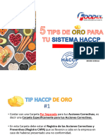 5 Tips Clave Haccp