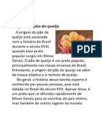 Atividade Pao de Queijo