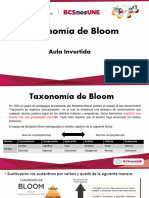 Diapositivas Taxonomía de Bloom