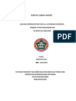 Karya Ilmiah Akhir: Asuhan Keperawatan Pada An. M Dengan Diagnosa Demam Typoid Diruangan Igd Di Rsud Haji Makasr