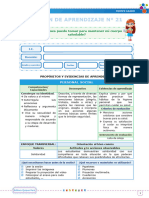 Sesiones de Aprendizaje - Semana 3 - UD II - Editora Quipus Perú