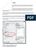 Confirming PDF Files