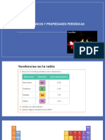 Elementos Químicos y Propiedades Periódicas