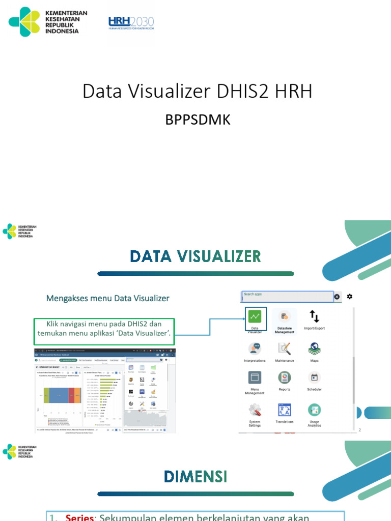 Panduan Penggunaan Data Visualizer DHIS2 | PDF