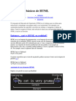 Conceptos básicos de HTML