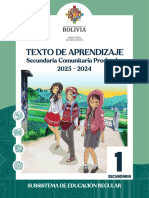 1er. Año de Educación Secundaria Comunitaria Productiva