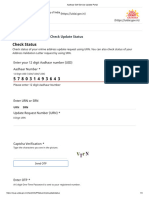 Aadhaar Self Service Update Portal