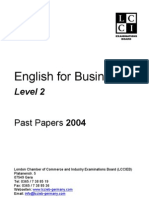 English For Business: Level 2