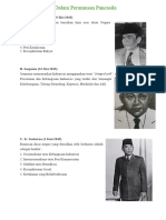 3 Orang Tokoh Dalam Perumusan Pancasila