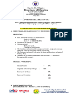 Esp Activities Criteria and Mechanics