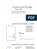 Molde para Base Braço de Moulage 38