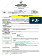 Melc-: Health and Optimizing Physical Education 1 Date October 18, 2023 I. Objectives