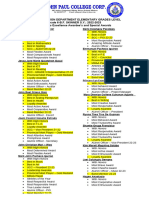 Basic Education Department Sy. 2022-2023