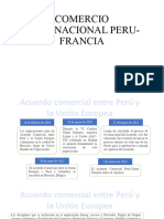 Aduanas Peru Francia