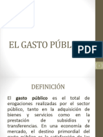 El Gasto Publico