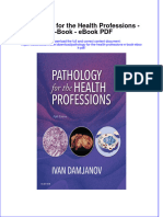 Dwnload full Pathology For The Health Professions E Book Pdf pdf