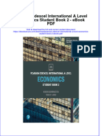 Dwnload Full Pearson Edexcel International A Level Economics Student Book 2 PDF