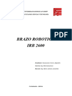 Informe Robo Brazo