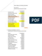 Ejercicio Estado de Resultados 