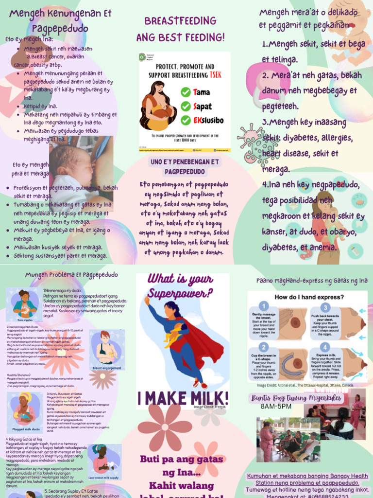 Benepisyo NG Breastfeeding | PDF