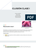 MALOCLUSION CLASE I