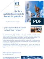 Importancia de la Automatización en la industria petrolera