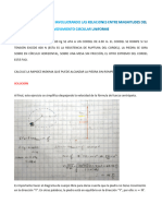 Ejemplos de Ejercicios Involucrando Las Relaciones Entre Magnitudes Del Movimiento Circular Uniforme