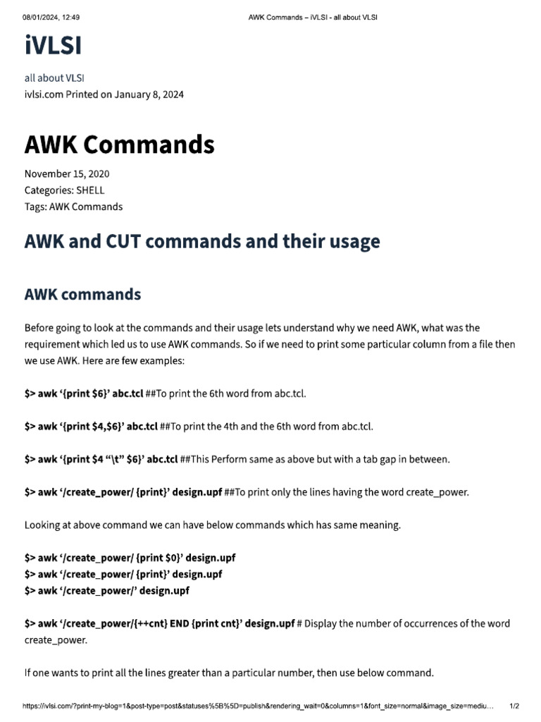 3 awk commands pdf