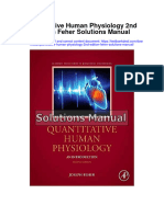 Full Quantitative Human Physiology 2Nd Edition Feher Solutions Manual PDF