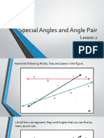 Special Angles and Angle Pair