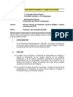 INFORME DE CAPACITACION OCTUBRE FACILITADORAS