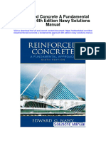 Full Reinforced Concrete A Fundamental Approach 6Th Edition Nawy Solutions Manual PDF