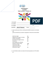 Taller Formativo Caso Resuelto 1 - Módulo 14 de Autoevaluación PDF