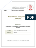 Responsabilidad social y desarrollo  sustentable 