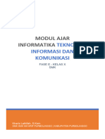 MODUL AJAR INFORMATIKA 1 - TEKNOLOGI INFORMASI DAN KOMPUTER Kharis