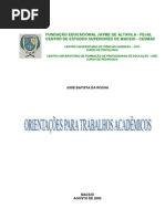 Manual de Como Realizar Trabalhos Cientificos