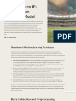 Introduction To IPL Winning Team Prediction Model