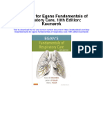 Full Download Test Bank For Egans Fundamentals of Respiratory Care 10Th Edition Kacmarek PDF