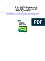 Full Download Test Bank For Dewits Fundamental Concepts and Skills For Nursing 5Th Edition by Williams PDF