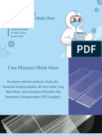 Kelompok 14 Cara Pencucian Objek Glass