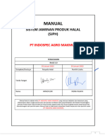 Manual SPJH Reguler - AGRO MAKMUR