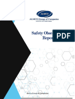 Safety Observation Report-JB: Almco Group of Companies