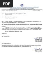 Hand Written Declaration Format | PDF