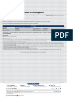 Payment Acknowledgement: Policy Details