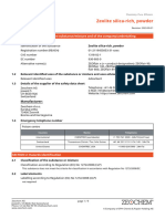 SDS Zeolite - Silica Rich - Powder NL en 1