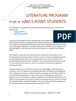 Explanation Aligned Literature Program