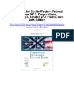 Test Bank For South Western Federal Taxation 2015 Corporations Partnerships Estates and Trusts 38 E 38Th Edition Full Chapter PDF
