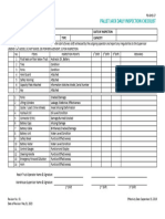 FO-SHE-17 Pallet Jack Daily Inspection Checklist