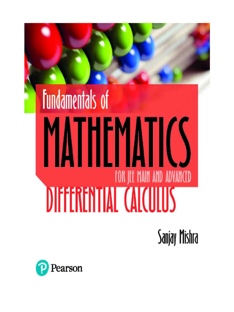 Fundamentals of Mathematics Differential Calculus by Sanjay Mishra PDF ...