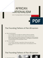 Unit 3 - Founding Fathers of Pan-Africanism